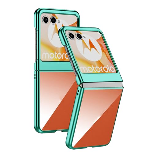HAMEXLN Grün,60, Hülle Für Motorola Razr 60, Ultradünnes Klare Handytasche Sturzfestigkeit Galvanisierte Schutzhülle Nie Vergilbung HAMEXLN Grün,60, Hülle Für Motorola Razr 60, Ultradünnes Klare Handytasche Sturzfestigkeit Galvanisierte Schutzhülle Nie Vergilbung von HAMEXLN