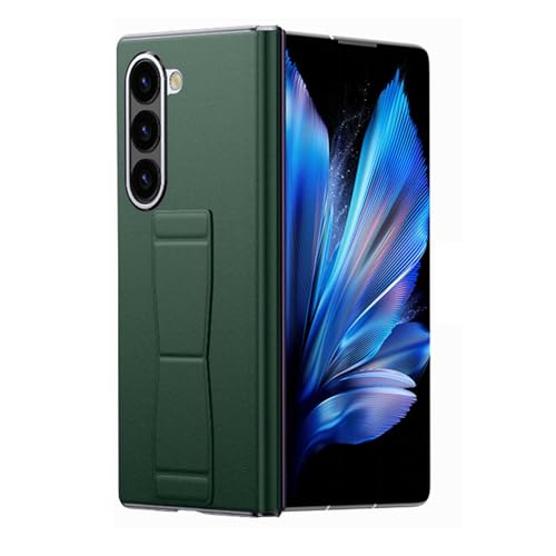 HAMEXLN Grün,Fold 6, Hülle Für Samsung Galaxy Z Fold 6, Faltbare Handschlaufe Ständer Echt Leder Rückseite Handyhülle Scharnier Schutz Luxus Stoßfeste Fall HAMEXLN Grün,Fold 6, Hülle Für Samsung Galaxy Z Fold 6, Faltbare Handschlaufe Ständer Echt Leder Rückseite Handyhülle Scharnier Schutz Luxus Stoßfeste Fall von HAMEXLN
