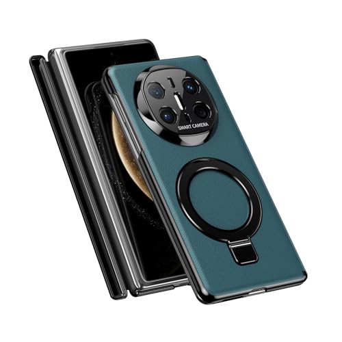 HAMEXLN Grün,Mate X6, Hülle Für Huawei Mate X6, Kameraschutz Lederhülle Magnetisch Ring Ständer Scharnier Kratzfeste Rundumschutz Handytasche HAMEXLN Grün,Mate X6, Hülle Für Huawei Mate X6, Kameraschutz Lederhülle Magnetisch Ring Ständer Scharnier Kratzfeste Rundumschutz Handytasche von HAMEXLN