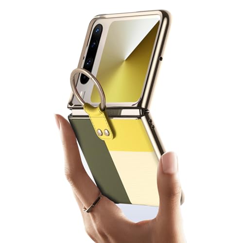 HAMEXLN Grün,Pura X, Abdeckung Für Huawei Pura X, Luxus Leder Stoßfest Handyhüllen Mit Bildschirmschutz Und Ringhalter Galvanisierte Dünne Schutzhülle HAMEXLN Grün,Pura X, Abdeckung Für Huawei Pura X, Luxus Leder Stoßfest Handyhüllen Mit Bildschirmschutz Und Ringhalter Galvanisierte Dünne Schutzhülle von HAMEXLN