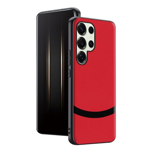 HAMEXLN Hülle Für Samsung Galaxy S25 Ultra/S25 Plus/S25, Ultradünnes Stoßfest Lederhülle Minimalistische Kratzfeste Schutzhülle,Rot,S25 HAMEXLN Hülle Für Samsung Galaxy S25 Ultra/S25 Plus/S25, Ultradünnes Stoßfest Lederhülle Minimalistische Kratzfeste Schutzhülle,Rot,S25 von HAMEXLN