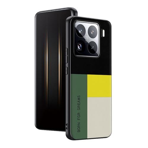 HAMEXLN Hülle Für Xiaomi 15 Pro/15, Ultradünnes Stoßfest Lederhülle Modischem Minimalistische Geschäftlich Schutzhülle,Grün,15 Pro HAMEXLN Hülle Für Xiaomi 15 Pro/15, Ultradünnes Stoßfest Lederhülle Modischem Minimalistische Geschäftlich Schutzhülle,Grün,15 Pro von HAMEXLN