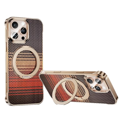HAMEXLN Hülle Für iPhone 16 Pro Max/16 Pro/16, 360 Grad Drehbar Ring Ständer Magnetisch Handyhüllen Dünnes Stoßfest Schutzhülle,Braun,16 Pro HAMEXLN Hülle Für iPhone 16 Pro Max/16 Pro/16, 360 Grad Drehbar Ring Ständer Magnetisch Handyhüllen Dünnes Stoßfest Schutzhülle,Braun,16 Pro von HAMEXLN