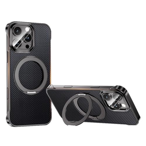 HAMEXLN Hülle Für iPhone 16 Pro Max/16 Pro/16, 360 Grad Drehbar Ring Ständer Magnetisch Handyhüllen Dünnes Stoßfest Schutzhülle,Schwarz,16 HAMEXLN Hülle Für iPhone 16 Pro Max/16 Pro/16, 360 Grad Drehbar Ring Ständer Magnetisch Handyhüllen Dünnes Stoßfest Schutzhülle,Schwarz,16 von HAMEXLN