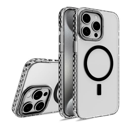 HAMEXLN Hülle Für iPhone 16 Pro Max/16 Pro/16 Plus/16, Magnetisch Ultradünnes Klare Handyhüllen Anti-Rutsch Schutzhülle Nie Vergilbung,Schwarz,16 Pro HAMEXLN Hülle Für iPhone 16 Pro Max/16 Pro/16 Plus/16, Magnetisch Ultradünnes Klare Handyhüllen Anti-Rutsch Schutzhülle Nie Vergilbung,Schwarz,16 Pro von HAMEXLN