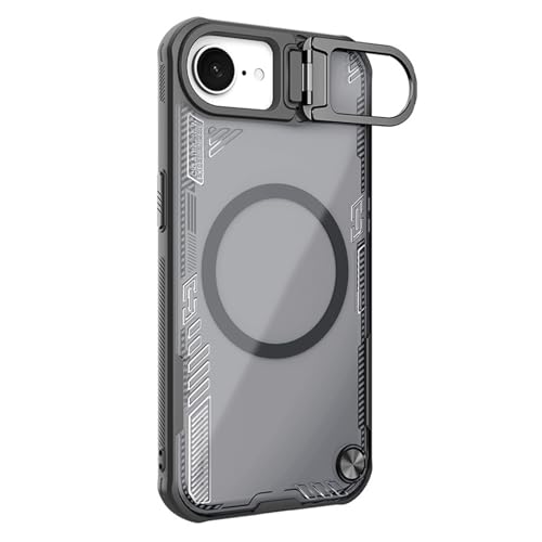 HAMEXLN Hülle Für iPhone 16E, Magnetisch Durchscheinende Anti-Vergilbung Handyhüllen Klappbare Ständer Kameraschutz Stoßfest Abdeckung,Schwarz,16E HAMEXLN Hülle Für iPhone 16E, Magnetisch Durchscheinende Anti-Vergilbung Handyhüllen Klappbare Ständer Kameraschutz Stoßfest Abdeckung,Schwarz,16E von HAMEXLN