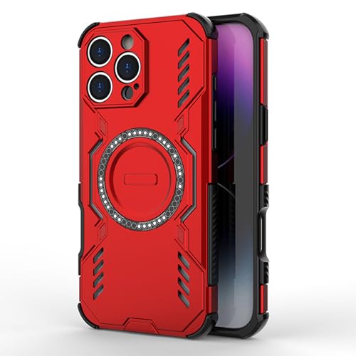 HAMEXLN Hülle Magnetisches Für iPhone 16 Pro Max/16 Pro/16 Plus/16, Volls Schutz des Objektivs Stossfest Handyhülle Schlanke Wärmeableitung,Rot,16 Plus HAMEXLN Hülle Magnetisches Für iPhone 16 Pro Max/16 Pro/16 Plus/16, Volls Schutz des Objektivs Stossfest Handyhülle Schlanke Wärmeableitung,Rot,16 Plus von HAMEXLN