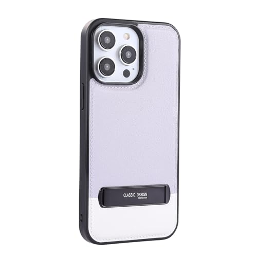 HAMEXLN Lila,16 Plus, Handyhülle Für iPhone 16 Pro Max/16 Pro/16 Plus/16, Echtes Leder Hülle Versteckte Ständer Halter Luxus Schutzhülle HAMEXLN Lila,16 Plus, Handyhülle Für iPhone 16 Pro Max/16 Pro/16 Plus/16, Echtes Leder Hülle Versteckte Ständer Halter Luxus Schutzhülle von HAMEXLN