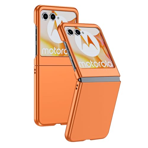 HAMEXLN Orange,60, Hülle Für Motorola Razr 60, Ultradünnes PC Handyhülle Kratzfeste Harte Rücken Schutzhülle HAMEXLN Orange,60, Hülle Für Motorola Razr 60, Ultradünnes PC Handyhülle Kratzfeste Harte Rücken Schutzhülle von HAMEXLN