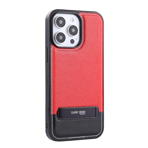 HAMEXLN Rot,16, Handyhülle Für iPhone 16 Pro Max/16 Pro/16 Plus/16, Echtes Leder Hülle Versteckte Ständer Halter Luxus Schutzhülle HAMEXLN Rot,16, Handyhülle Für iPhone 16 Pro Max/16 Pro/16 Plus/16, Echtes Leder Hülle Versteckte Ständer Halter Luxus Schutzhülle von HAMEXLN