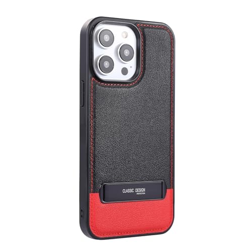 HAMEXLN Schwarz,16 Plus, Handyhülle Für iPhone 16 Pro Max/16 Pro/16 Plus/16, Echtes Leder Hülle Versteckte Ständer Halter Luxus Schutzhülle HAMEXLN Schwarz,16 Plus, Handyhülle Für iPhone 16 Pro Max/16 Pro/16 Plus/16, Echtes Leder Hülle Versteckte Ständer Halter Luxus Schutzhülle von HAMEXLN