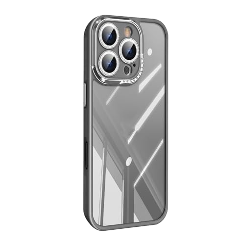 HAMEXLN Schwarz,16 Pro Max, Hülle Für iPhone 16 Pro Max/16 Pro/16 Plus/16, Ultradünnes Klare Handyhüllen Kameraschutz Sturzfestigkeit Nie Vergilbung Schutzhülle HAMEXLN Schwarz,16 Pro Max, Hülle Für iPhone 16 Pro Max/16 Pro/16 Plus/16, Ultradünnes Klare Handyhüllen Kameraschutz Sturzfestigkeit Nie Vergilbung Schutzhülle von HAMEXLN