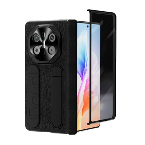 HAMEXLN Schwarz,Mate X6, Handyhülle Für Huawei Mate X6, Echt Leder Ständer Einstellbar Hülle Mit Handschlaufe Displayschutz Stoßfest Schutzhülle HAMEXLN Schwarz,Mate X6, Handyhülle Für Huawei Mate X6, Echt Leder Ständer Einstellbar Hülle Mit Handschlaufe Displayschutz Stoßfest Schutzhülle von HAMEXLN