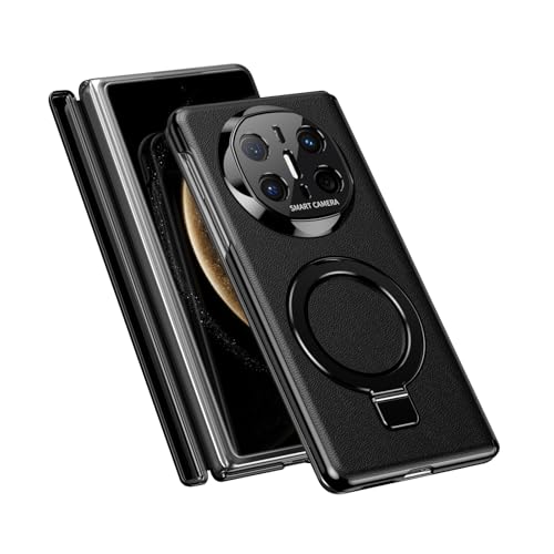 HAMEXLN Schwarz,Mate X6, Hülle Für Huawei Mate X6, Kameraschutz Lederhülle Magnetisch Ring Ständer Scharnier Kratzfeste Rundumschutz Handytasche HAMEXLN Schwarz,Mate X6, Hülle Für Huawei Mate X6, Kameraschutz Lederhülle Magnetisch Ring Ständer Scharnier Kratzfeste Rundumschutz Handytasche von HAMEXLN