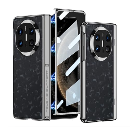 HAMEXLN Schwarz,Mate X6, Leder Hülle Für Huawei Mate X6, Ultradünnes Magnetisches Scharnier Ständer Handyhülle Displayschutz Kameraschutz Galvanisierte Fall HAMEXLN Schwarz,Mate X6, Leder Hülle Für Huawei Mate X6, Ultradünnes Magnetisches Scharnier Ständer Handyhülle Displayschutz Kameraschutz Galvanisierte Fall von HAMEXLN