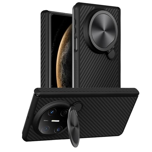 HAMEXLN Schwarz,Mate X6, Magnetische Handyhülle Für Huawei Mate X6, Kameraschutz Metall Ständer Hülle Kohlefaser Anti-Fingerabdruck Abdeckung HAMEXLN Schwarz,Mate X6, Magnetische Handyhülle Für Huawei Mate X6, Kameraschutz Metall Ständer Hülle Kohlefaser Anti-Fingerabdruck Abdeckung von HAMEXLN