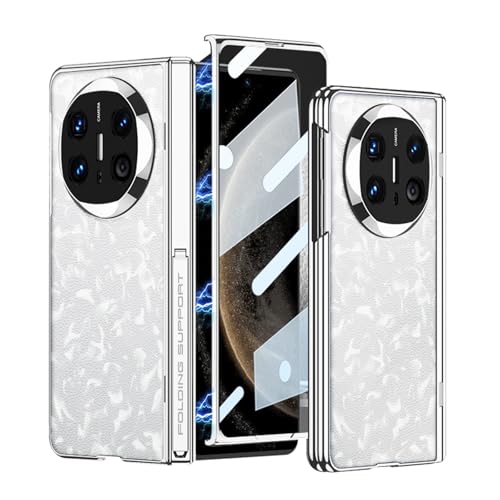 HAMEXLN Weiß,Mate X6, Leder Hülle Für Huawei Mate X6, Ultradünnes Magnetisches Scharnier Ständer Handyhülle Displayschutz Kameraschutz Galvanisierte Fall HAMEXLN Weiß,Mate X6, Leder Hülle Für Huawei Mate X6, Ultradünnes Magnetisches Scharnier Ständer Handyhülle Displayschutz Kameraschutz Galvanisierte Fall von HAMEXLN
