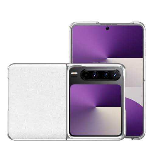 HAMEXLN Weiß,Pura X, Abdeckung Für Huawei Pura X, Luxus Galvanisierte Dünne Stoßfest Leder Handyhüllen Minimalistische Anti-Fingerabdruck HAMEXLN Weiß,Pura X, Abdeckung Für Huawei Pura X, Luxus Galvanisierte Dünne Stoßfest Leder Handyhüllen Minimalistische Anti-Fingerabdruck von HAMEXLN