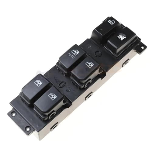 HAMFISTB Schalter Fensterheber Für Hyundai Für Santa Fe cm 2007-2011 Power Fensterheber Schalter 935702B000S4 93570-2B000S4 83570-2B70054 371491-110 93570-2B140 Elektronischer Handbremsschalter von HAMFISTB
