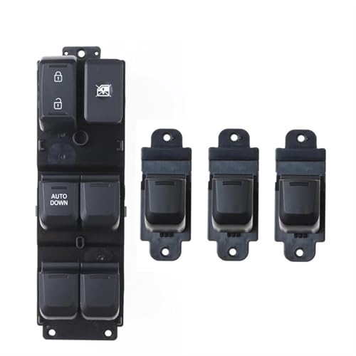 Schalter Fensterheber Für KIA Für Rio K2 2011-2016 Auto Elektrische Fensterheber Heber Master Control Schalter 93570-4X000 93580-4X000 935804X000 935304X000 Elektronischer Handbremsschalter(Swith and von HAMFISTB