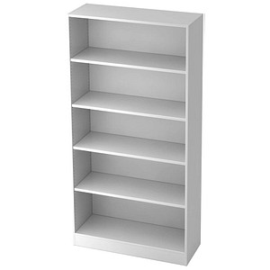 HAMMERBACHER Aktenregal 6400 weiß 100,0 x 40,0 x 200,4 cm von HAMMERBACHER