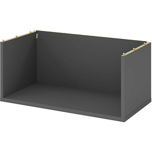 HAMMERBACHER Aktenregal-Element FlexWall grafit 80,0 x 40,0 x 35,2 cm von HAMMERBACHER