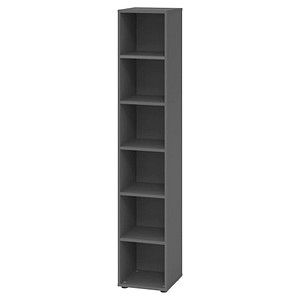 HAMMERBACHER Aktenregal Popular grafit 40,0 x 40,0 x 215,6 cm HAMMERBACHER Aktenregal Popular grafit 40,0 x 40,0 x 215,6 cm von HAMMERBACHER