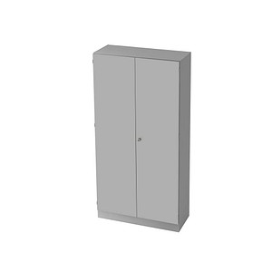 HAMMERBACHER Aktenschrank 6910, V6910/5/S/SG lichtgrau, silber 4 Fachböden 100,0 x 42,0 x 200,4 cm HAMMERBACHER Aktenschrank 6910, V6910/5/S/SG lichtgrau, silber 4 Fachböden 100,0 x 42,0 x 200,4 cm von HAMMERBACHER