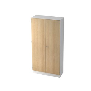 HAMMERBACHER Aktenschrank 6910, V6910/W/E/SG weiß, eiche 4 Fachböden 100,0 x 42,0 x 200,4 cm HAMMERBACHER Aktenschrank 6910, V6910/W/E/SG weiß, eiche 4 Fachböden 100,0 x 42,0 x 200,4 cm von HAMMERBACHER