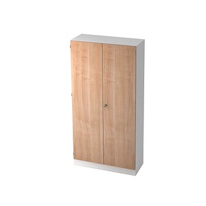HAMMERBACHER Aktenschrank 6910, V6910/W/N/SG weiß, nussbaum 4 Fachböden 100,0 x 42,0 x 200,4 cm HAMMERBACHER Aktenschrank 6910, V6910/W/N/SG weiß, nussbaum 4 Fachböden 100,0 x 42,0 x 200,4 cm von HAMMERBACHER