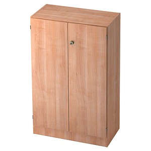 HAMMERBACHER Aktenschrank Gradeo, V6550/N/N/SG nussbaum 2 Fachböden 80,0 x 42,0 x 127,0 cm von HAMMERBACHER