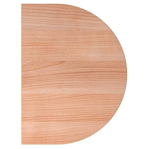 HAMMERBACHER Anbautisch höhenverstellbar Gradeo nussbaum, weiß halbrund 60,0 x 80,0 x 65,5 - 82,5 cm HAMMERBACHER Anbautisch höhenverstellbar Gradeo nussbaum, weiß halbrund 60,0 x 80,0 x 65,5 - 82,5 cm von HAMMERBACHER
