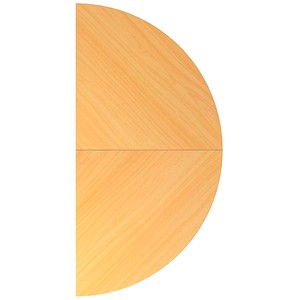 HAMMERBACHER Anbautisch höhenverstellbar LA160 buche, silber halbrund 80,0 x 160,0 x 65,5 - 82,5 cm HAMMERBACHER Anbautisch höhenverstellbar LA160 buche, silber halbrund 80,0 x 160,0 x 65,5 - 82,5 cm von HAMMERBACHER