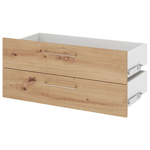 HAMMERBACHER FlexWall Schubladen asteiche 79,6 x 35,0 x 34,6 cm von HAMMERBACHER