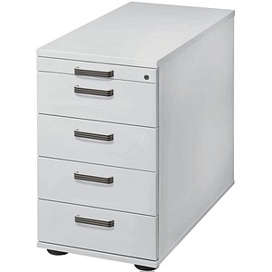 HAMMERBACHER Haziender Standcontainer lichtgrau 5 Auszüge 42,8 x 80,0 x 72,0 - 76,0 cm HAMMERBACHER Haziender Standcontainer lichtgrau 5 Auszüge 42,8 x 80,0 x 72,0 - 76,0 cm von HAMMERBACHER