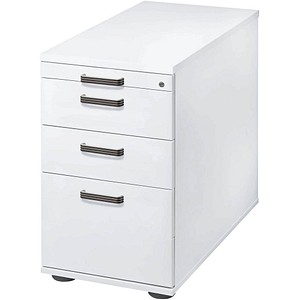 HAMMERBACHER Haziender Standcontainer weiß 4 Auszüge 42,8 x 80,0 x 72,0 - 76,0 cm HAMMERBACHER Haziender Standcontainer weiß 4 Auszüge 42,8 x 80,0 x 72,0 - 76,0 cm von HAMMERBACHER