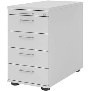 HAMMERBACHER Popular Standcontainer lichtgrau 5 Auszüge 42,8 x 80,0 x 72 - 76 cm HAMMERBACHER Popular Standcontainer lichtgrau 5 Auszüge 42,8 x 80,0 x 72 - 76 cm von HAMMERBACHER