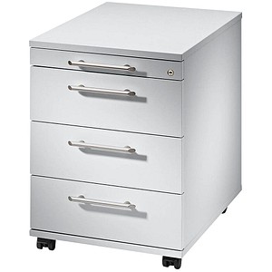 HAMMERBACHER Prokura Rollcontainer lichtgrau 4 Auszüge 42,8 x 58,0 x 59,0 cm HAMMERBACHER Prokura Rollcontainer lichtgrau 4 Auszüge 42,8 x 58,0 x 59,0 cm von HAMMERBACHER