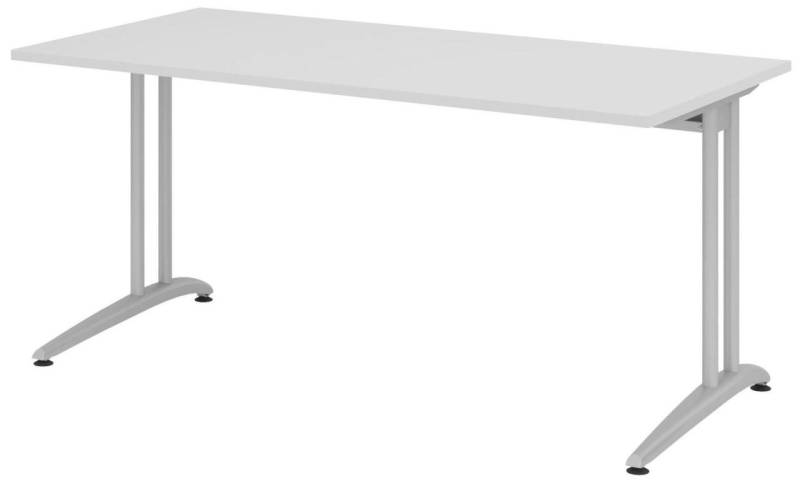 HAMMERBACHER Schreibtisch VBS16/5/S lichtgrau von HAMMERBACHER