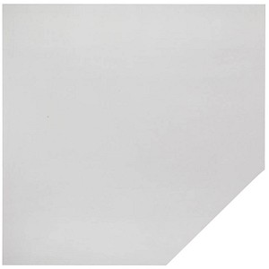 HAMMERBACHER Verbindungsplatte höhenverstellbar Gradeo lichtgrau, grafit Trapezform 120,0 x 120,0 x 65,5 - 82,5 cm von HAMMERBACHER