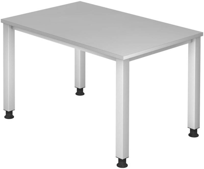 HAMMERBACHER höhenverstellbarer Schreibtisch VQS12/5/S lichtgrau von HAMMERBACHER