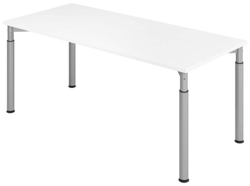 HAMMERBACHER höhenverstellbarer Schreibtisch VYS19/W/S weiß von HAMMERBACHER