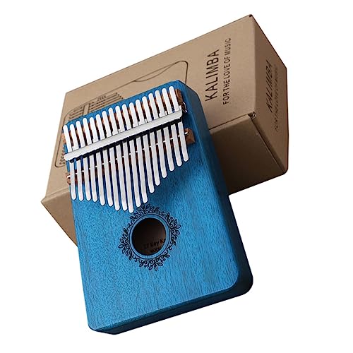 HAMPPLIES 1 Stück Daumen Musical Finger Kalimba-Musikinstrument praktische Kalimba mit 17 Tasten Metall HAMPPLIES 1 Stück Daumen Musical Finger Kalimba-Musikinstrument praktische Kalimba mit 17 Tasten Metall von HAMPPLIES