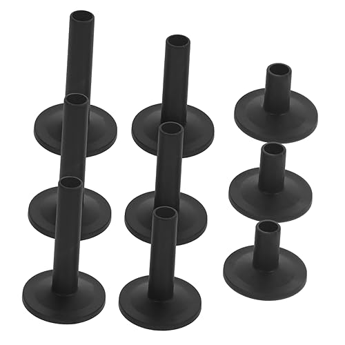 HAMPPLIES 12 Stück Drum Accessoires Set Kleine Beckenhüllen Filze Gestell Unten Teil Ärmel Schlagzeug Unterstützung Ersatz Zubehör Schutz Drum-cymbal-hülle Zum Austausch Plastik Schwarz HAMPPLIES 12 Stück Drum Accessoires Set Kleine Beckenhüllen Filze Gestell Unten Teil Ärmel Schlagzeug Unterstützung Ersatz Zubehör Schutz Drum-cymbal-hülle Zum Austausch Plastik Schwarz von HAMPPLIES