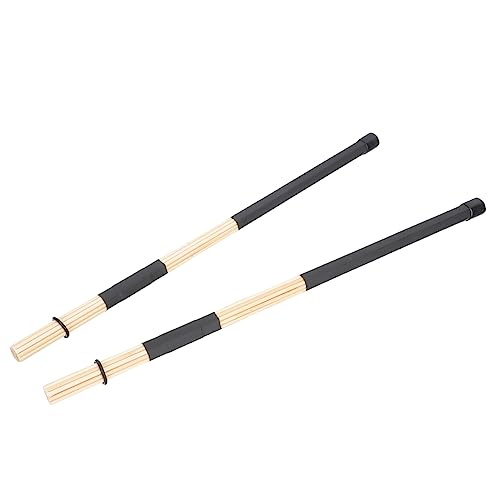 HAMPPLIES 1Paar Praktische Holzschläge Drumsticks Professionelle Drumsticks für Schlagzeug Vielseitig Einsetzbar für Konzerte und Auftritte Robustes Design aus Holz von HAMPPLIES