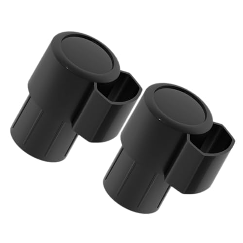 HAMPPLIES 2 Stück Sax- Tenorsaxophon Kappe Stecker Saxophon-teile Für Saxophon Saxophonend Saxophon Hals Ersatz Stecker Für Altsaxophon Endstopfen Für Altsaxophon Doppelt Plastik Schwarz von HAMPPLIES
