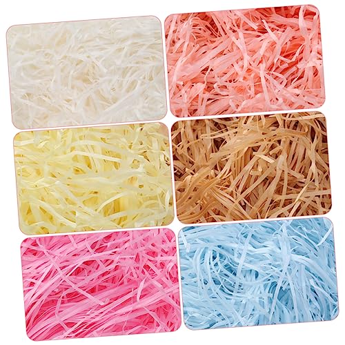 HAMPPLIES 20G Färbige Geschredderte Papierfüller aus Lafite für Geschenkverpackungen und Boxfüllungen Packung Rosa für Wie Hochzeit von HAMPPLIES