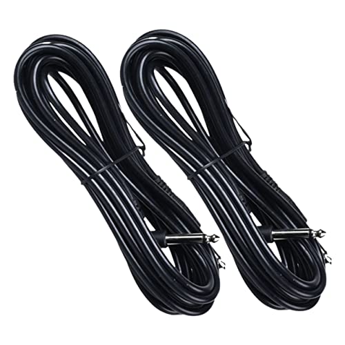HAMPPLIES 2Stücke Gitarrenkabel für Bassgitarren Professionelle Audiokabel mit Exzellenter Signalqualität und Verarbeitung für Bühne HAMPPLIES 2Stücke Gitarrenkabel für Bassgitarren Professionelle Audiokabel mit Exzellenter Signalqualität und Verarbeitung für Bühne von HAMPPLIES
