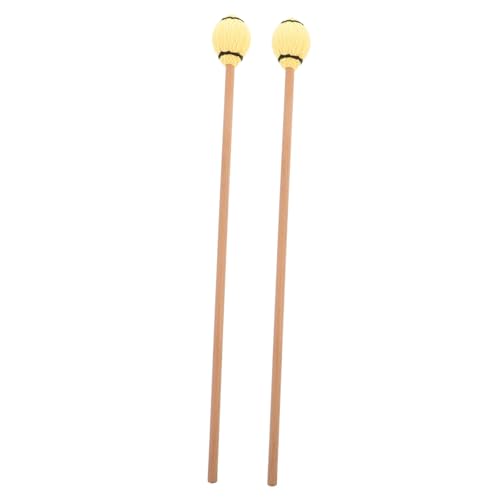 HAMPPLIES 2Stücke Zungen Drum Schlägel aus Ahornholz Percussion Instrument Zubehör für Marimba und Xylophon Rutschfester Griff Hohe Spielbarkeit für Anfänger und Profis HAMPPLIES 2Stücke Zungen Drum Schlägel aus Ahornholz Percussion Instrument Zubehör für Marimba und Xylophon Rutschfester Griff Hohe Spielbarkeit für Anfänger und Profis von HAMPPLIES