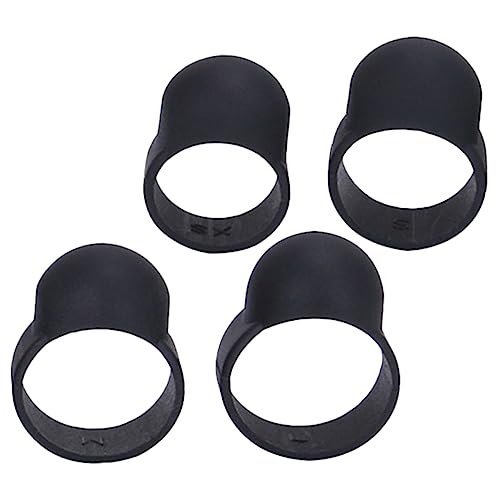 HAMPPLIES 4Stücke Teiliges Trommelfingerabdeckungen aus Ätherisches Drum Zubehör für Anfänger und Profis Passend für Stahlzungentrommeln und Percussion Instrumente Leicht HAMPPLIES 4Stücke Teiliges Trommelfingerabdeckungen aus Ätherisches Drum Zubehör für Anfänger und Profis Passend für Stahlzungentrommeln und Percussion Instrumente Leicht von HAMPPLIES